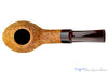 Blue Room Briars is proud to present this Clark Layton Pipe 1/2 Bent Tan Blast Strawberry Wood Volcano with Brindle