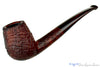 Blue Room Briar is proud to present this Jesse Jones Pipe 2319 1/4 Bent Sandblast Oval Shank Brandy with Brindle