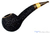 Blue Room Briars is proud to present this Dr. Bob Pipe Carved Large Hawkbill with Box Elder Insert and Brindle