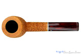 Blue Room Briars is proud to present this Dr. Bob Pipe Carved Tan Billiard with Acrylic Insert and Brindle