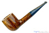 Blue Room Briars is proud to present this Bill Walther Pipe Pot Sitter with Blue Brindle Stem