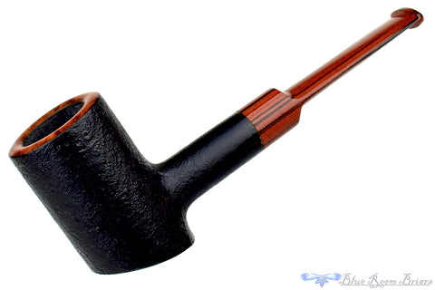 Charl Goussard Pipe Black Blast Apple with Warthog Tusk