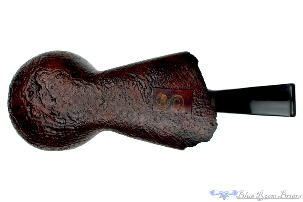 Blue Room Briars is Proud to Present this RC Sands Pipe 1/4 Bent Sandblast Apple with Plateau
