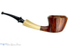 Blue Room Briars is proud to present this Nate King Pipe 548 High-Contrast Dublin with Horn