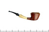 Blue Room Briars is proud to present this Nate King Pipe 548 High-Contrast Dublin with Horn