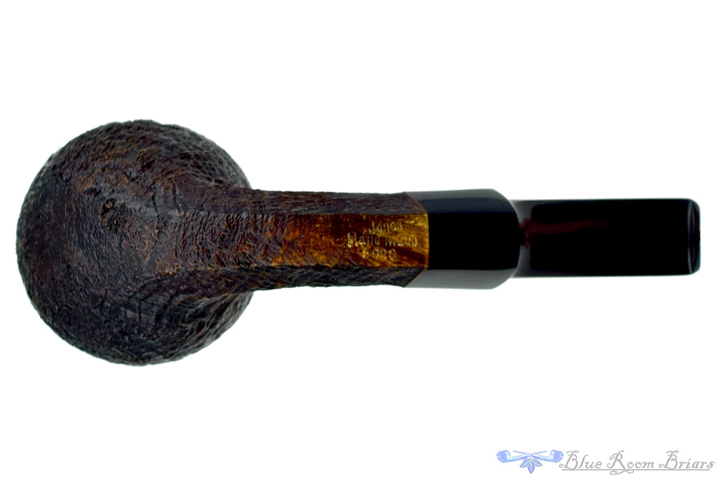 Jesse Jones Pipe 5920 1/4 Bent Sandblast Hexagonal Shank Rhodesian