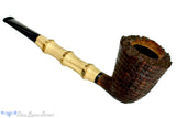 Blue Room Briars is proud to present this Doug Finlay Pipe Ring Blast Bamboo Dublin with Plateau