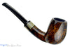 Blue Room Briars is proud to present this Erik Nielsen Pipe 1/4 Bent Billiard with Horn