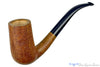 Blue Room Briars is proud to present this Ron Powell Pipe 1/4 Bent Sandblast Chimney Stack Billiard