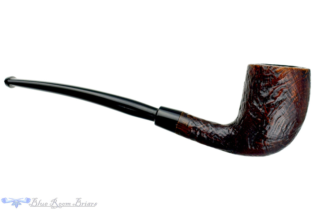 Blue Room Briars is proud to present this Westham 656 Bent Sandblast Pear Estate Pipe