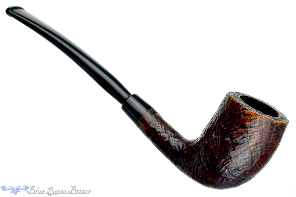 Blue Room Briars is proud to present this Westham 656 Bent Sandblast Pear Estate Pipe