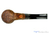 Blue Room Briars is proud to present this Jerry Crawford Pipe 3/4 Bent Sandblast Saddle Apple