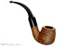 Blue Room Briars is proud to present this Jerry Crawford Pipe 3/4 Bent Sandblast Saddle Apple