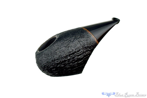Dirk Heinemann Pipe Black Blast Cherrywood with Buddha Bamboo