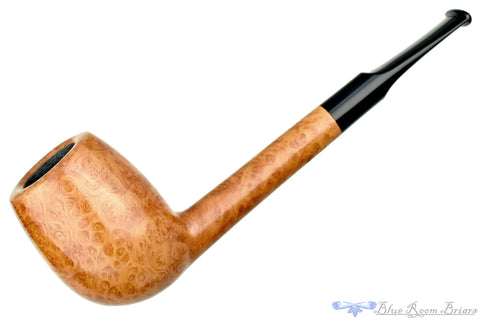 Nate King Pipe 510-19 Mid Contrast Smooth Bent Billiard