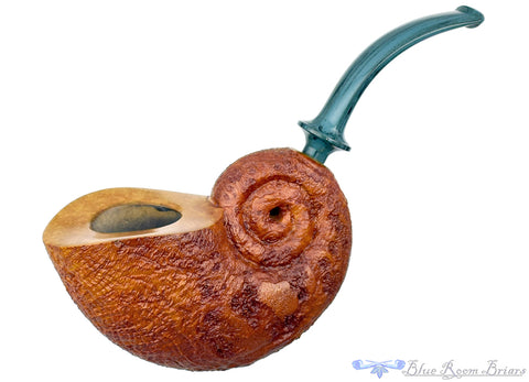 Bill Walther Pipe Turtle with Plateau and Brindle