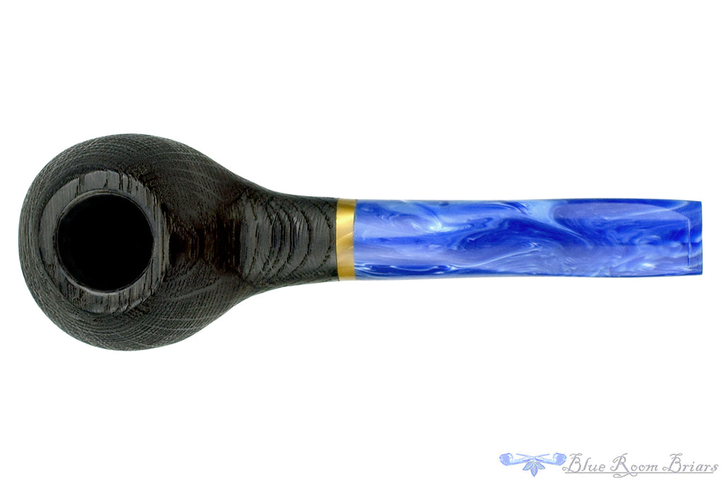Blue Room Briars is proud to present this Ron Smith Pipe "Travis" Sandblast Morta with Acrylic