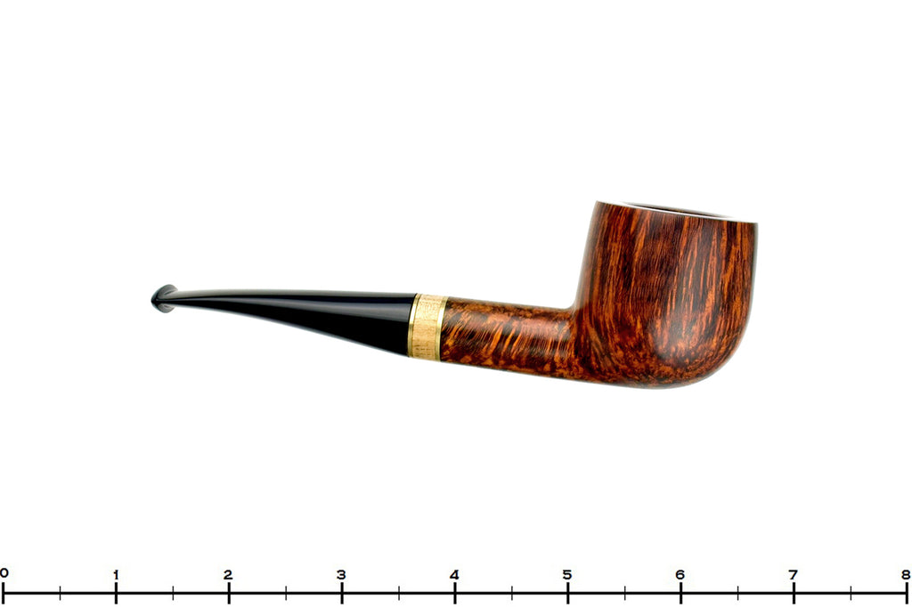 Blue Room Briars is proud to present this David Huber Pipe Smooth Pot with Brass and Birch