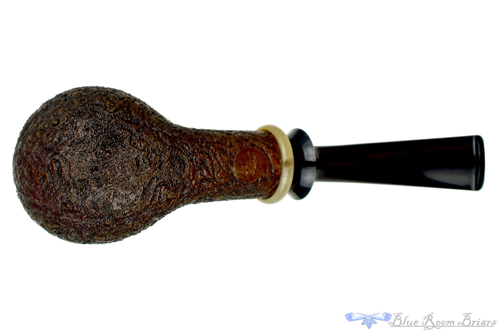 Blue Room Briars is proud to present this Doug Finlay Pipe Bent Ring Blast Scoop with Horn