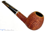 Blue Room Briars is proud to present this Dr. Bob Pipe (P) Carved Blast Apple with Acrylic and Brindle
