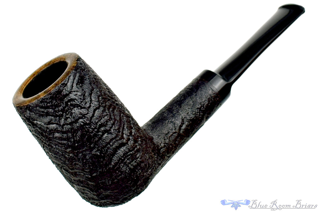 Blue Room Briars is proud to present this David Huber Pipe Sandblast Stack Billiard