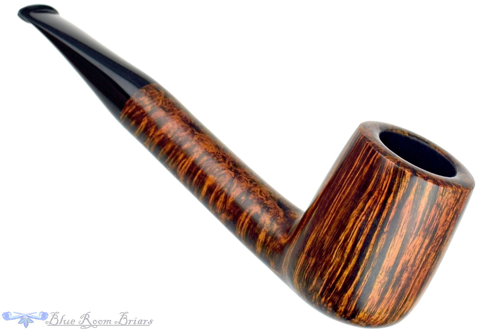 Blue Room Briars is proud to present this David Huber Pipe Bent Long Shank Billiard