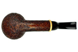 Blue Room Briars is proud to present this Bill Shalosky Pipe Extra Large Bent Sandblast Tomato with Boxwood