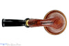 Blue Room Briars is proud to present this Johny Pipes Calabah 2021 Sandblast Calabash with Brass