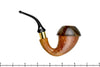 Blue Room Briars is proud to present this Johny Pipes Calabah 2021 Sandblast Calabash with Brass
