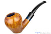 Blue Room Briars is proud to present this George Boyadjiev Pipe Bent Pear Sitter with Brindle Insert
