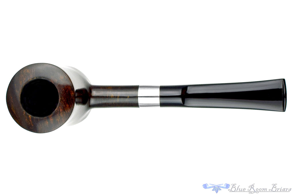 Blue Room Briars is proud to present this NomaD Pipe Smooth Poker with Nickel