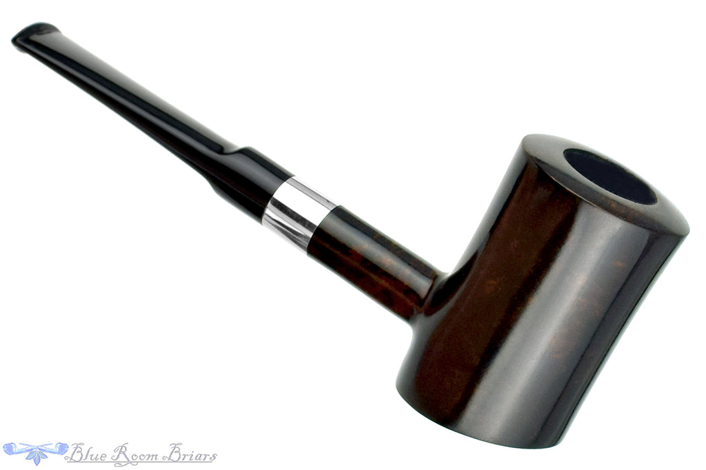 Blue Room Briars is proud to present this NomaD Pipe Smooth Poker with Nickel