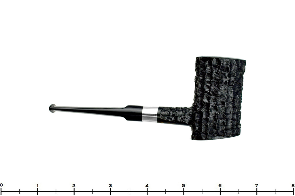 Blue Room Briars is proud to present this NomaD Pipe Rusticated Poker with Nickel