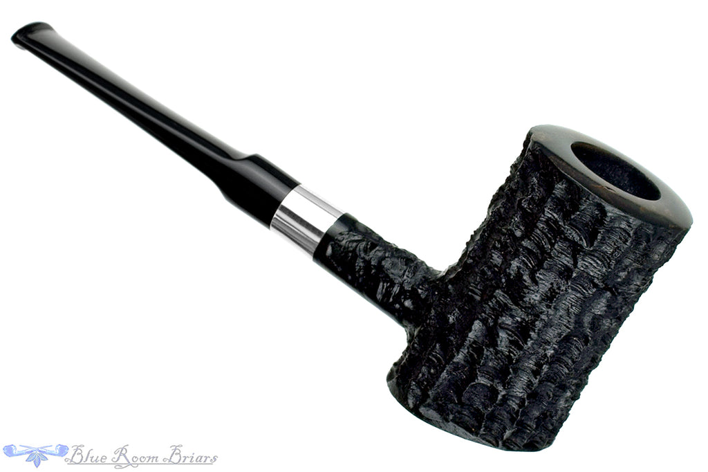 Blue Room Briars is proud to present this NomaD Pipe Rusticated Poker with Nickel