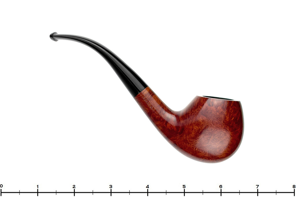 Blue Room Briars is proud to present this Georg Jensen Amber Bent Apple Estate Pipe