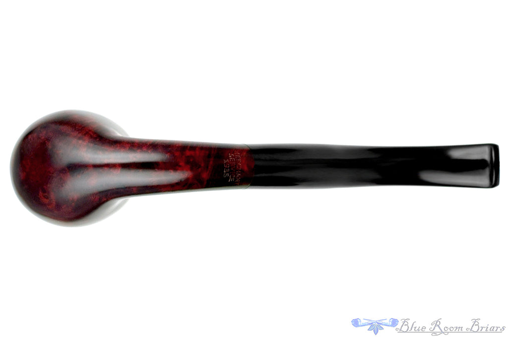 Blue Room Briars is proud to present this Merchant Service Pipe "1935" Antique Red Bent Billiard