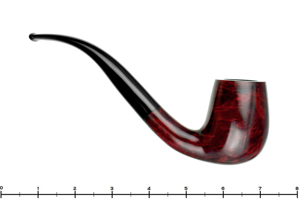 Blue Room Briars is proud to present this Merchant Service Pipe "1935" Antique Red Bent Billiard