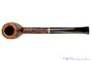 Blue Room Briars is proud to present this Savinelli Bing's Favorite Rusticated Bing Billiard (6mm Filter) with Brass UNSMOKED Estate Pipe