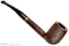 Blue Room Briars is proud to present this Savinelli Bing's Favorite Rusticated Bing Billiard (6mm Filter) with Brass UNSMOKED Estate Pipe