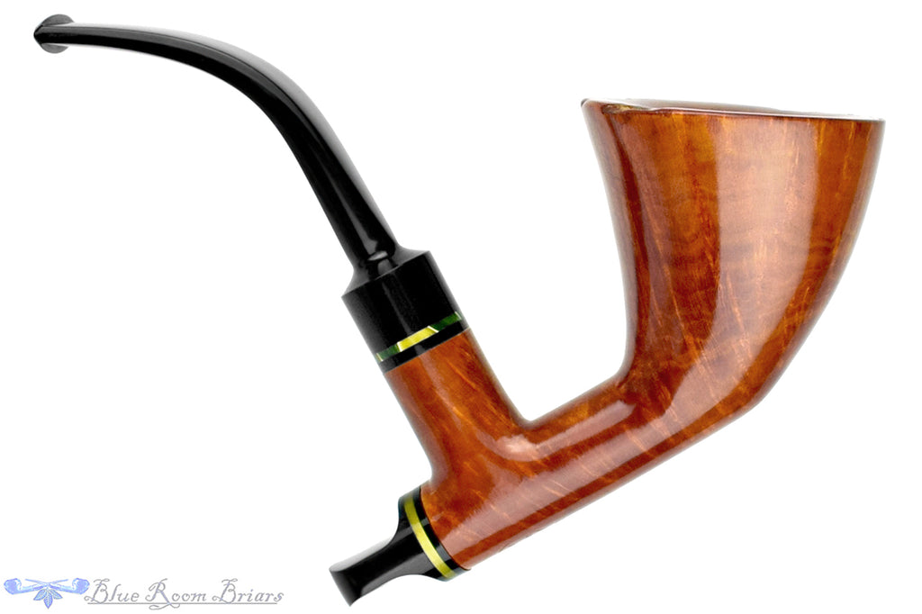 Blue Room Briars is proud to present this Joseph Skoda Pipe Smooth Cavalier with Acrylic and Plateau