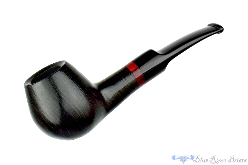 Blue Room Briars is proud to present this Ron Smith Pipe Bent Smooth Morta Apple with Acrylic