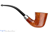 Blue Room Briars is proud to present this Savoy Gold Bent Dublin with Silver Estate Pipe