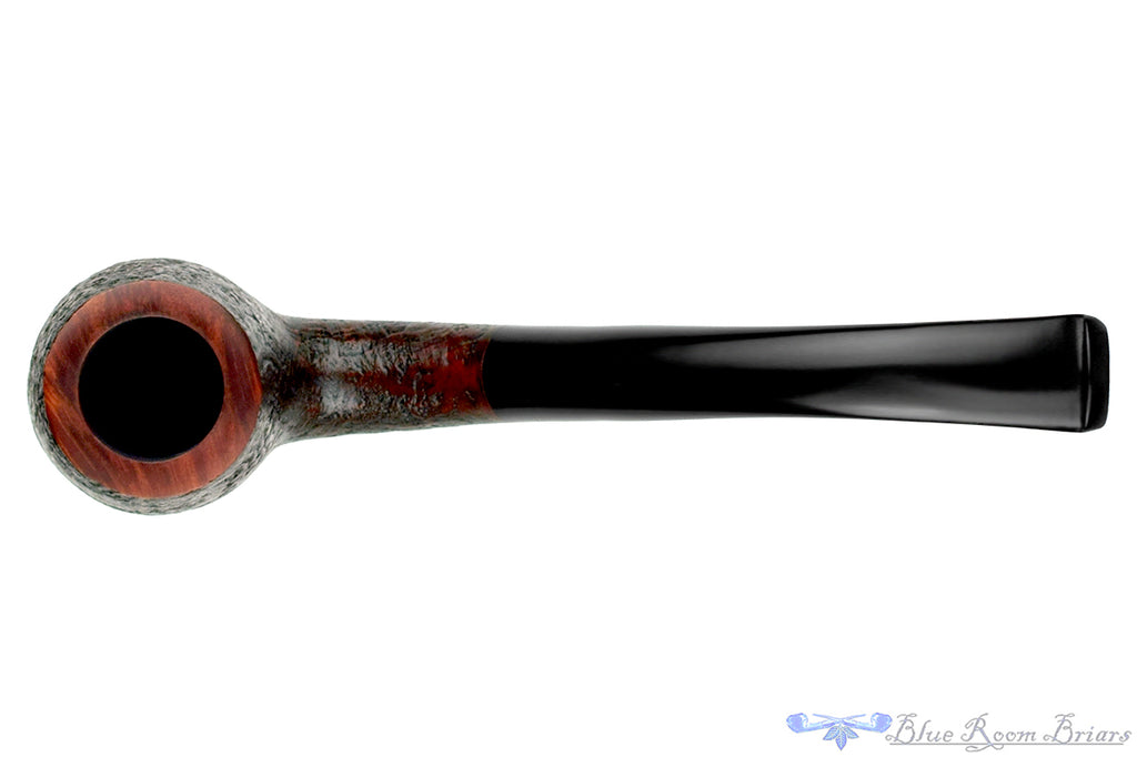 Blue Room Briars is proud to present this Merchant Service Pipe "1935" Sandblast Bent Billiard