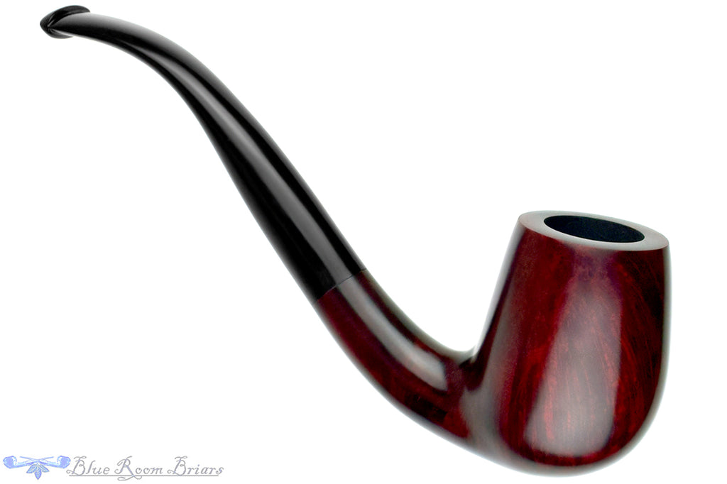 Blue Room Briars is proud to present this Merchant Service Pipe "1935" Antique Red Bent Billiard