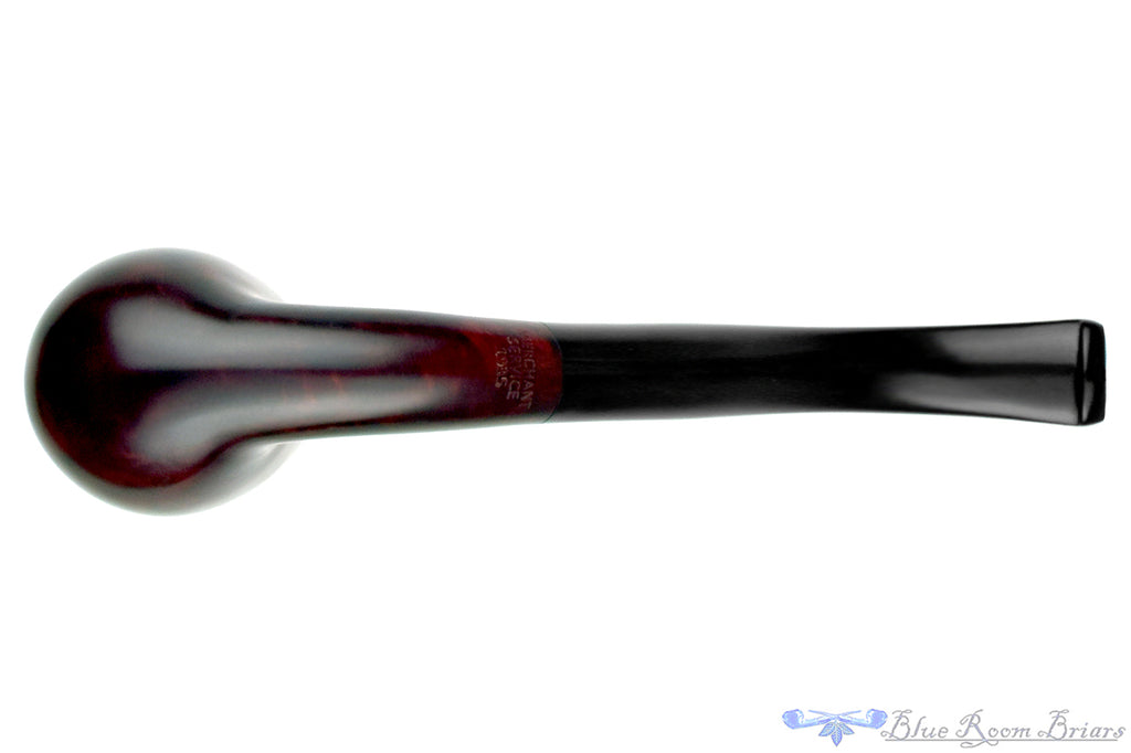 Blue Room Briars is proud to present this Merchant Service Pipe "1935" Antique Red Bent Billiard