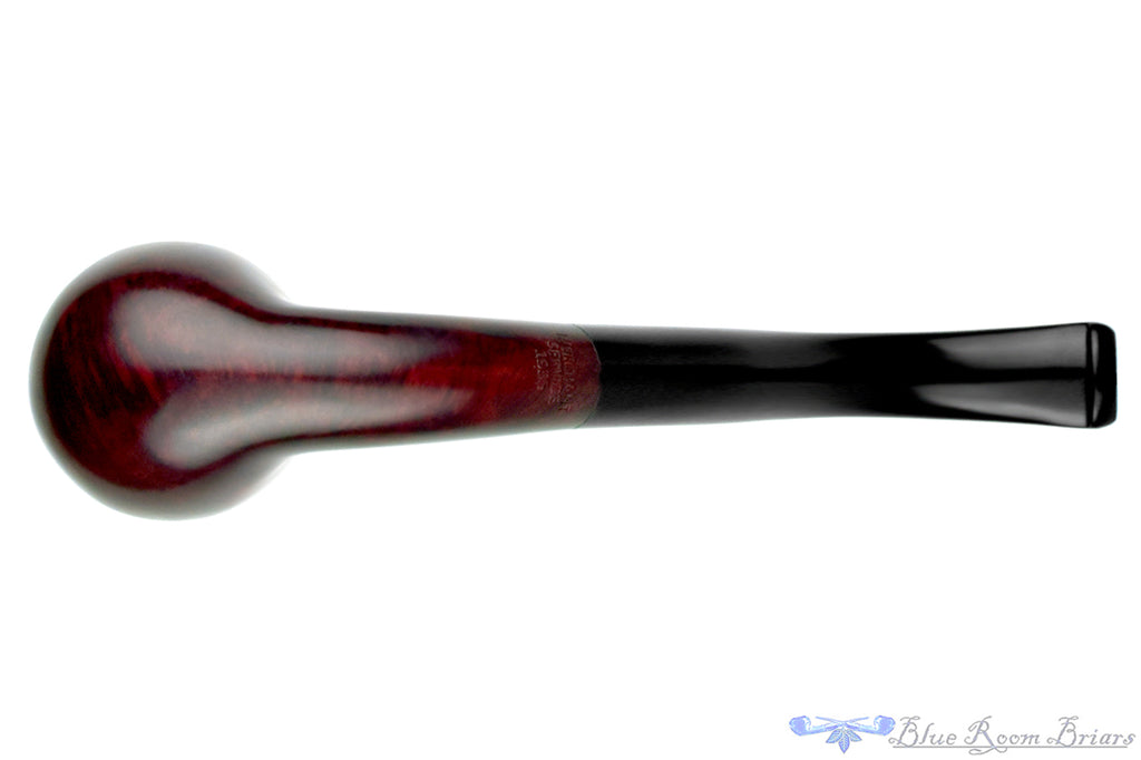 Blue Room Briars is proud to present this Merchant Service Pipe "1935" Antique Red Bent Billiard