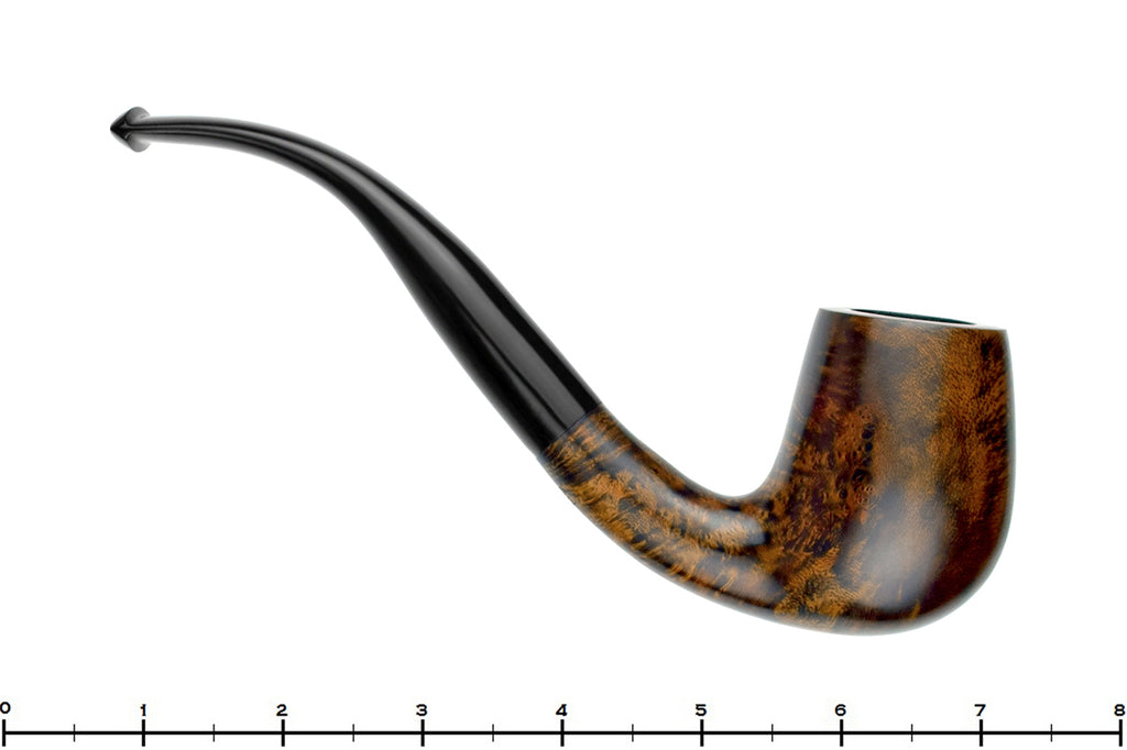 Blue Room Briars is proud to present this Merchant Service Pipe "1935" Chestnut Bent Billiard