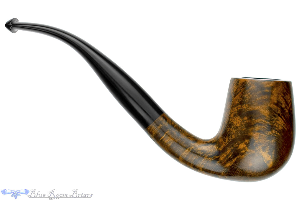 Blue Room Briars is proud to present this Merchant Service Pipe "1935" Chestnut Bent Billiard