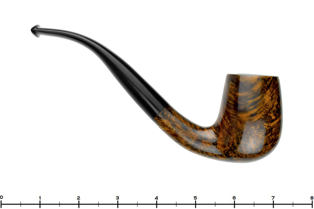 Blue Room Briars is proud to present this Merchant Service Pipe "1935" Chestnut Bent Billiard