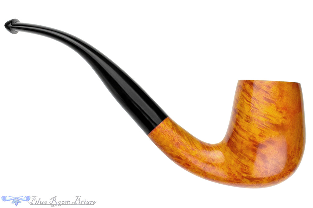 Blue Room Briars is proud to present this Merchant Service Pipe "1935" British Tan Bent Billiard